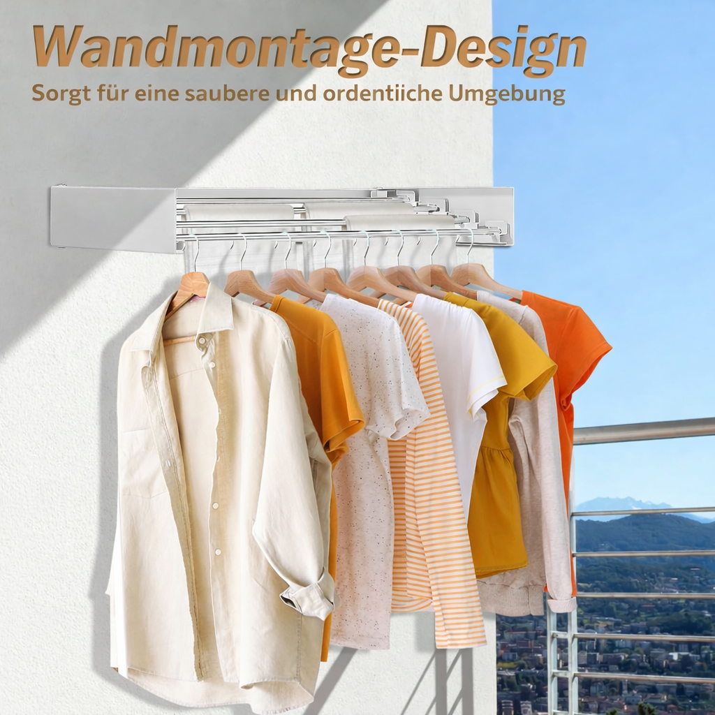 Foldora™ - Platz sparen, Wäsche clever trocknen