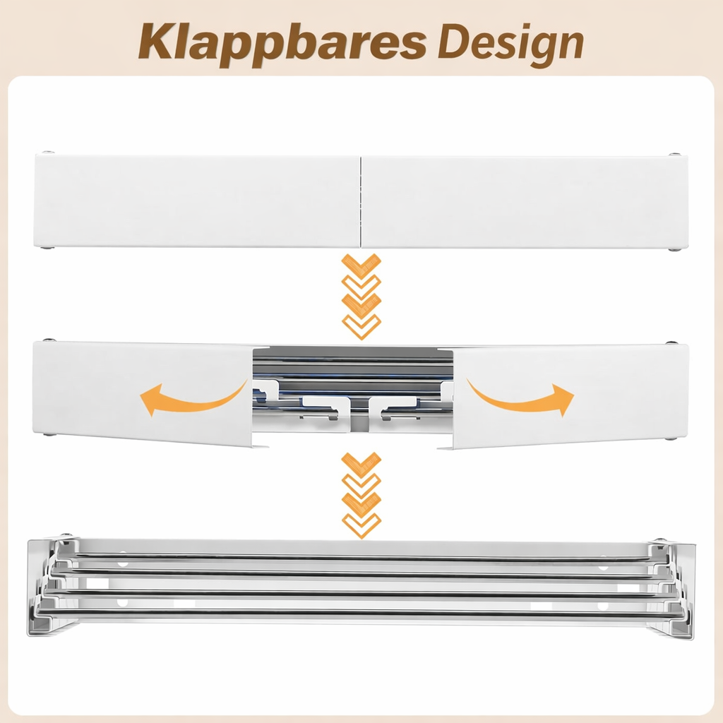 Foldora™ - Platz sparen, Wäsche clever trocknen
