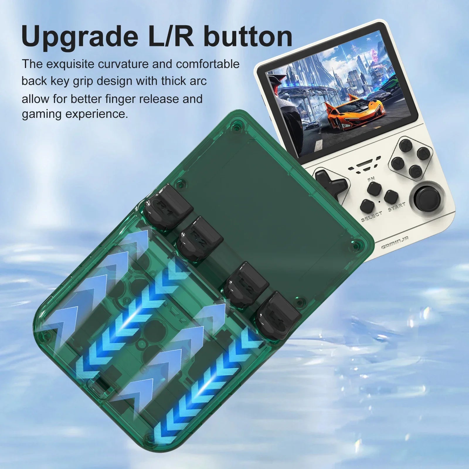 Retro Spielkonsole Handgerät| Emulator für PS1, PSP, DC, N64 & SS