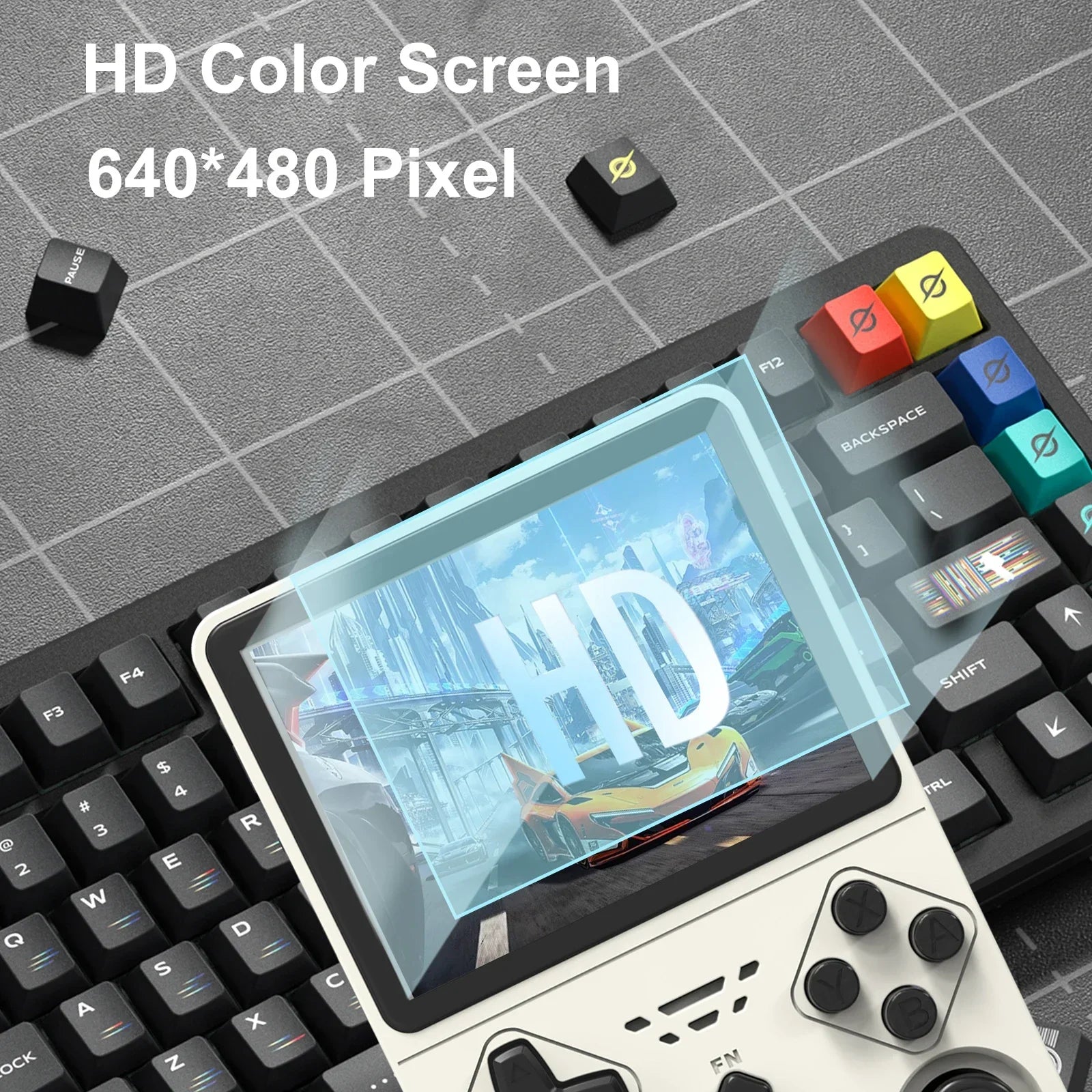 Retro Spielkonsole Handgerät| Emulator für PS1, PSP, DC, N64 & SS