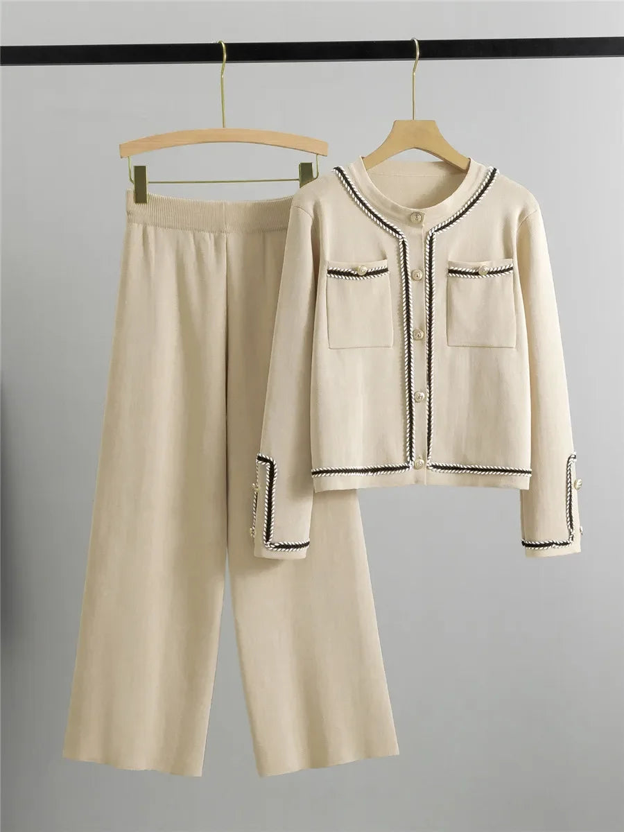 Velinée™ - Elegantes 2-teiliges Strickset für Damen