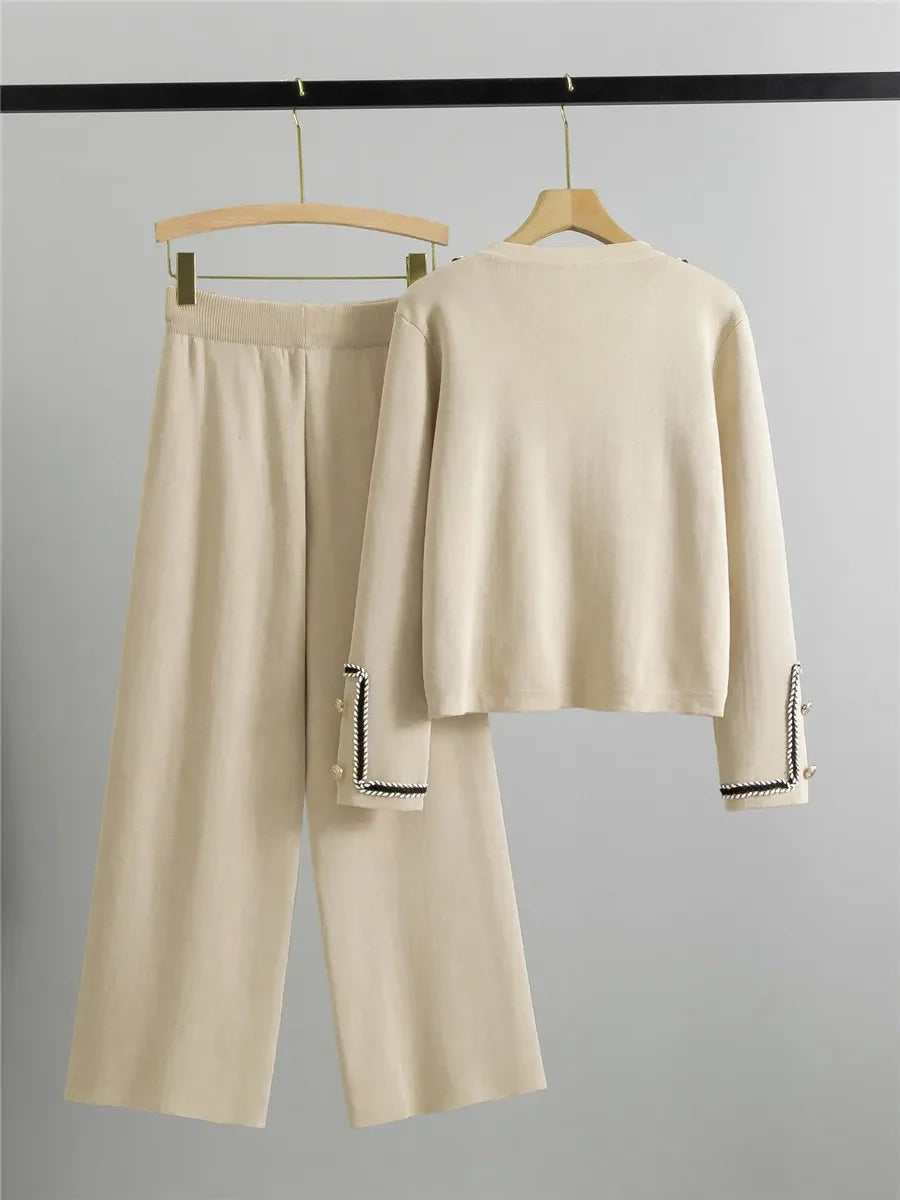 Velinée™ - Elegantes 2-teiliges Strickset für Damen