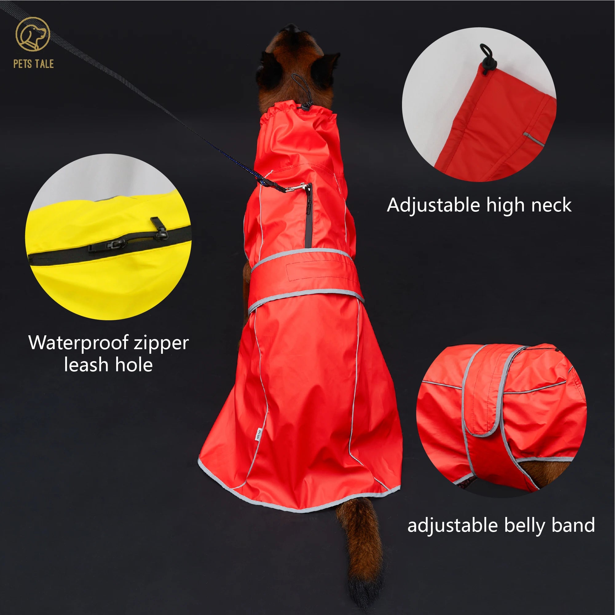 Hunde-Regenjacke „SafeWalk“