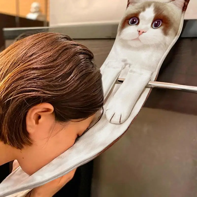 CatSoft™ Süßes Katzenhandtuch